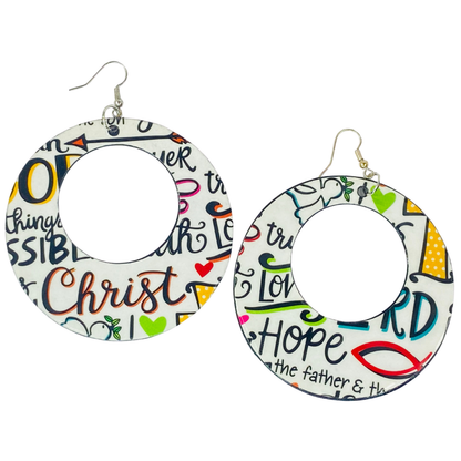 Faith Word Hoops