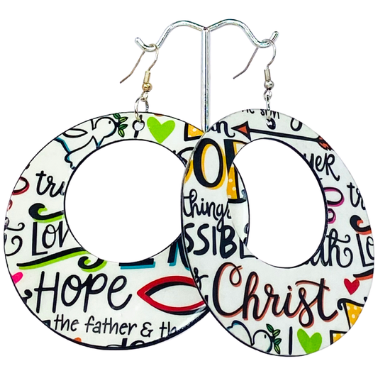 Faith Word Hoops