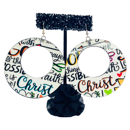 Faith Word Hoops