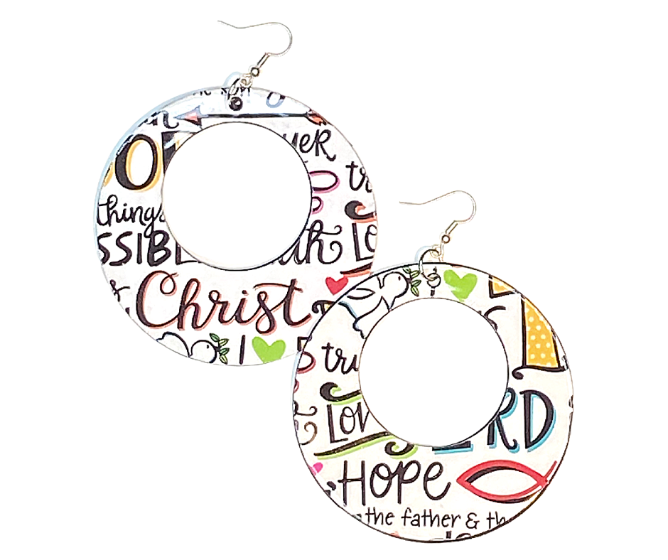 Faith Word Hoops
