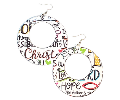 Faith Word Hoops