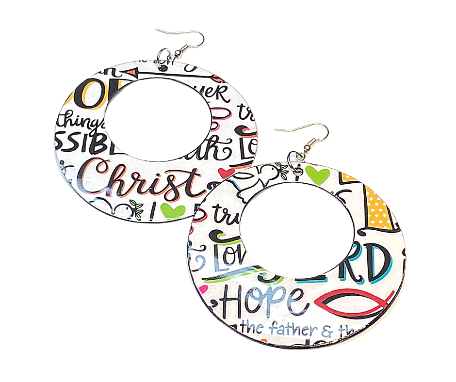 Faith Word Hoops