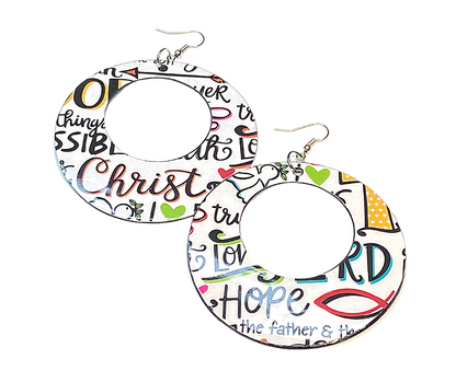 Faith Word Hoops