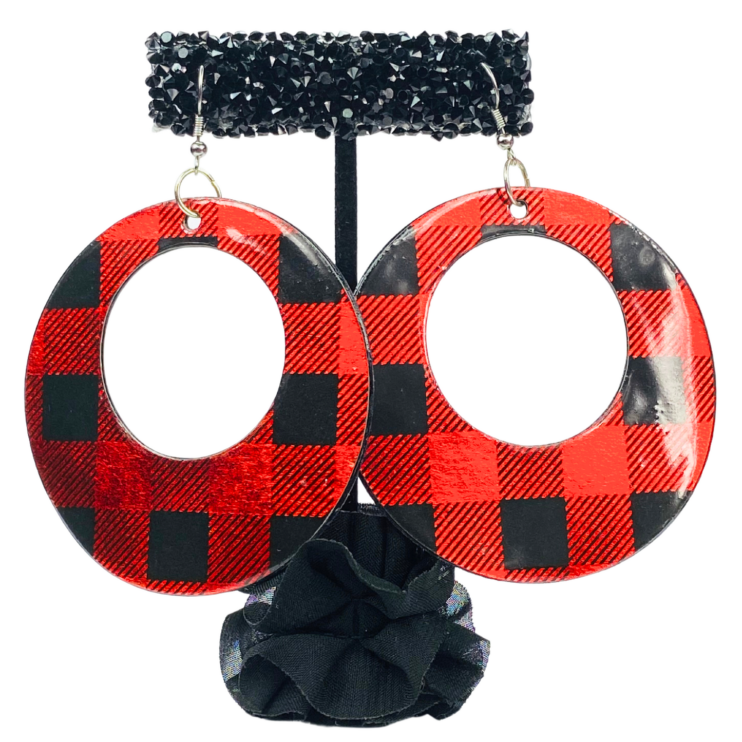 Buffalo Plaid Hoops